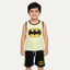 Yellow Bat-Man Sando Suit For Boys