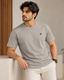 Hazel Grey MicroVent Dri-Fit Fabric T-Shirt