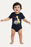 5 Colors Giraffe Print Half Body Romper For Summers