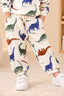 White Dino Cozy Luxe Pajama