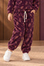 Purple Flowers Cozy Luxe Pajama