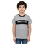 NEW GREY WITH BLACK KENNETH COLE PRINTED HALF SLEEVES T-SHIRT