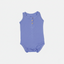 NEW BLUE PLAIN SLEEVES LESS WITH BUTTONS ROMPER