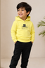 Yellow Downtown Hoodie For Winters