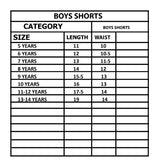 TRIPLE SHADED COLOR DOUBLE POCKETS SHORTS FOR BOYS