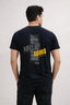 NAVY BLUE "KEEP ON GOING" PRINT T-SHIRT FOR MEN
