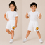 KIDS PLAY SHORT WHITE ORANGE - WONDER NATION