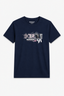 Navy Blue Xtreme Print T-Shirt For Women