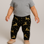 NEW BLACK WITH GOLDEN HORSE PRINTED TIGHTS FOR GIRLS