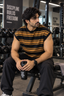 Old Money Relax Fit Sleeves less Tees