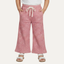 Pink Flowers Printed Flapper For Girls
