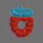 Cuddles Cooling Gum Teether | Red Pineapple Shape