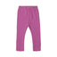 LILAC PURPLE RIBBED FABRIC PLAIN BACK POCKET PAJAMA