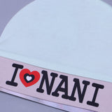 PISTA & CREAM "I LOVE NANI" PRINTED CAP UNISEX