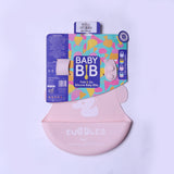 Baby Pink Cuddles Baby Easy Adjustable Silicone Bib
