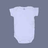 WHITE PLAIN BASIC ROMPER FOR SUMMERS