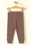 LIGHT BROWN PANDA PRINTED THERMAL TROUSER PAJAMA