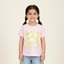 BABY PINK BEAUTY BLOSSOMS PRINTED T-SHIRT TOP FOR GIRLS