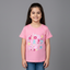 NEW PINK HAPPY WEEKEND PRINTED T-SHIRT TOP FOR GIRLS