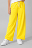 Yellow Plain Dri-Fit Fabric Flapper