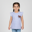 HAZEL GREY DREAM PRINT T-SHIRT TOP FOR GIRLS