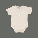 ASH WHITE BASIC PLAIN ROMPER FOR SUMMERS