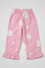 Pink Star Print Flapper For Girls