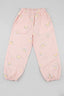 Pink Rainbow Print Pocket Pajama For Girls