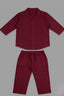 Green Co-ord Ribbed Fabric Suit For Women