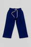 Navy Blue Plain Jersy Fabric Pajama