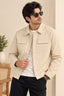Beige Double Pocket Jacket