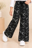 Black Butterfly Ribloom Fabric Flapper