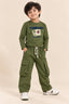 Green TomFord Rib Aura Fabric Suit