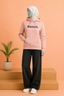 Bench Pink Hoodie For Womens