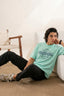 SKY BLUE "ORIGINAL" PRINT T-SHIRT FOR MEN
