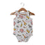 NEW WHITE ANIMALS PRINTED ROMPER FOR GIRLS