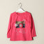 Pink Full Sleeve Girls Top