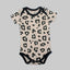 CHEETAH PRINTED PINK ROMPER FOR GIRLS