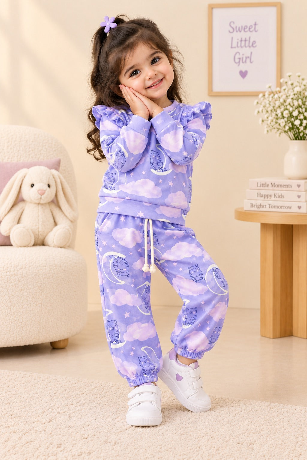 Purple Owl Cozy Luxe Suit