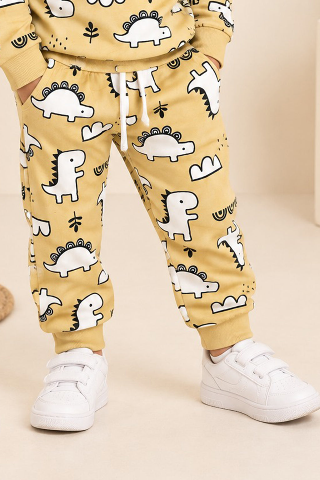 Camel Dino Cozy Luxe Pajama Unisex