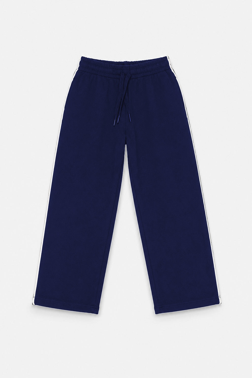 Navy Blue Plain Jersy Fabric Trouser