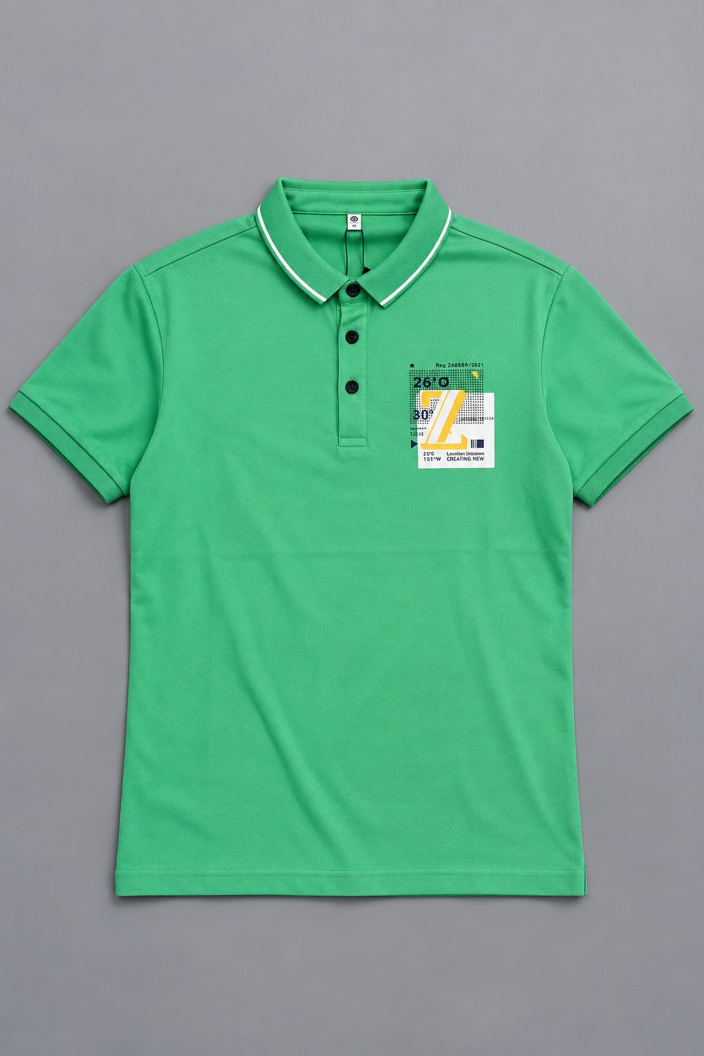 Green Z Relax Fit Polo