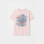 PINK POSITIVE MIND PRINT T-SHIRT FOR WOMEN