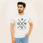 Load image into Gallery viewer, CREAM &quot;ROGER&quot; PRINT T-SHIRT FOR MEN
