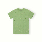 LIGHT GREEN AVACADO PRINT T-SHIRT FOR WOMEN