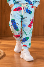 Blue Pencil Cozy Luxe Pajama Unisex