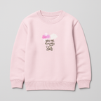 Purple Stars Fleece Fabric Sweatshirt