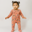 Pink Mix Things Print Romper For Winters