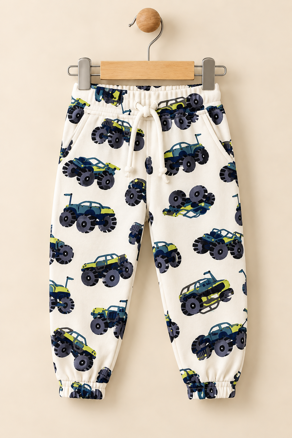 White Trucks Cozy Luxe Pajama