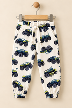 White Trucks Cozy Luxe Pajama